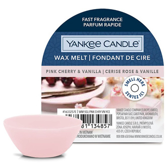Vonný vosk Yankee Candle, WAX YC WAX MELT PINK CHERRY VANILLA 1633257E