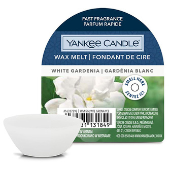 Vonný vosk Yankee Candle, Bílá gardénie, 22 g