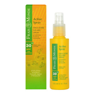 Frais Monde Active Spray Opalovací přípravek na tělo Sun Lotion SPF30 125 ml pro ženy
