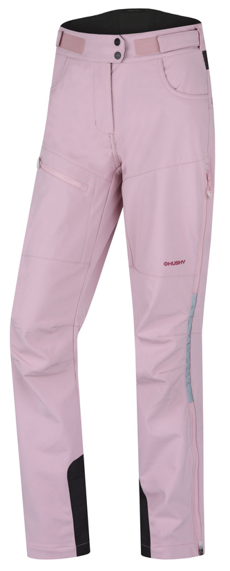 Dámské softshell kalhoty Keson L faded pink - XL