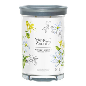 Svíčka ve skleněném válci Yankee Candle, Půlnoční jasmín, 567 g