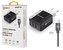 ALIGATOR chytrá síťová nabíječka 3.4 A, 2x USB, smart IC, kabel USB-C 2A, černá