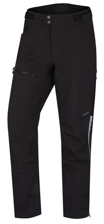 Pánské softshell kalhoty Keson M black - L