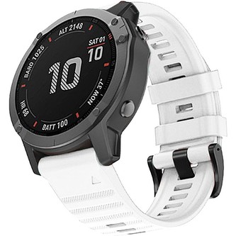 RhinoTech silikonový řemínek outdoor pro Garmin QuickFit 22mm bílý