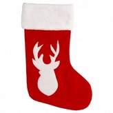 Skarpeta czerwona renifer