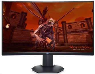 DELL LCD 27 Curved Gaming Monitor/S2721HGFA - /27"/1920 x 1080/FHD/16:9/144Hz/4ms/3000:1/178°/VESA/HDMI/DP/3YNBD