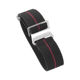 RhinoTech univerzální řemínek nylonový tah Quick Release 20mm černý/červený