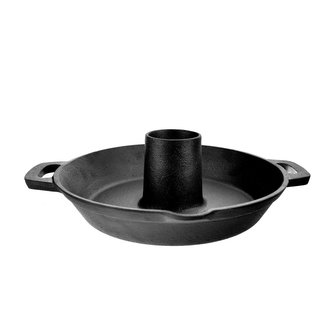 Pánev LITINA se stojanem na kuře pr. 28 cm