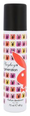Playboy Generation For Her Deodorant 75 ml pro ženy