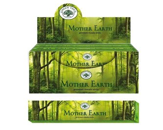 Indické vonné tyčinky Green Tree Mother Earth 15 g