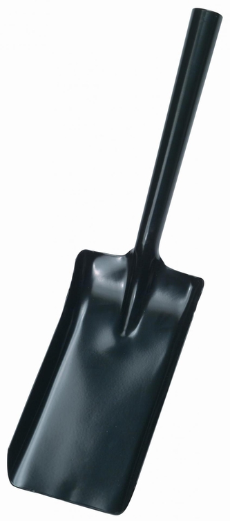 Lopatka na uhlí plech lakovaná 1mm  LONG