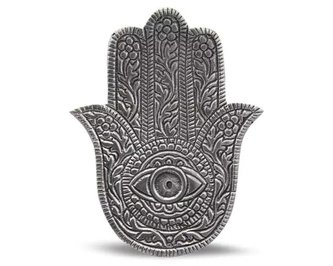 Stojan na vonné tyčinky Ruka Fátimy Antique