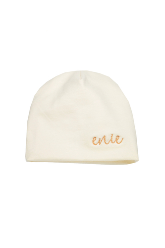 enie baby Dětská čepice 9-12m béžová
