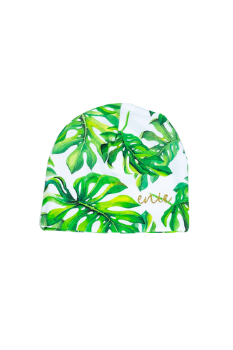 enie baby Dětská čepice 0-3m Tropical Leaves