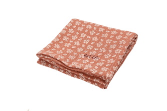 enie baby Mušelínová plenka 70x70cm melange s květy - 1ks