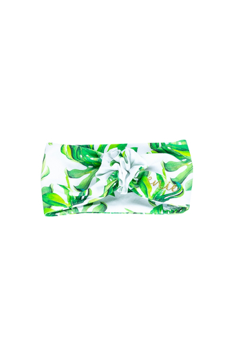 enie baby Dětská čelenka Happy 9-12m Tropical Leaves