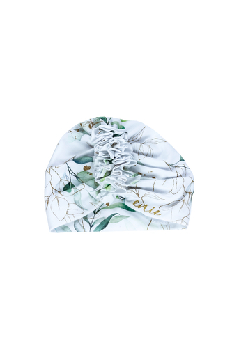 enie baby Turban - dětská čepice 6-9m Golden Leaves