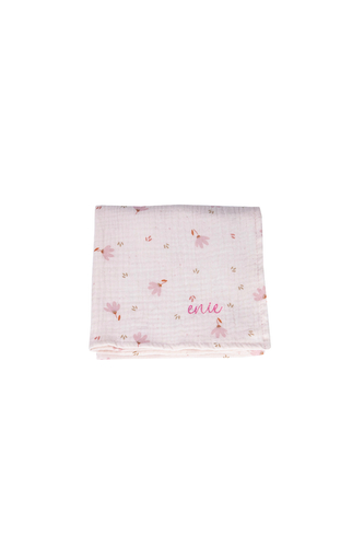 enie baby Mušelínová plenka 70x70cm Cute pink - 1ks