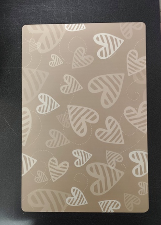 Prostírání 45x30cm srdce Batticuore BRANDANI