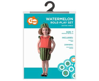 Strój arbuz rozm. 98-104 cm