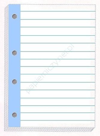 Wkład do segregatora A4/50K linia kolor m. (5szt)