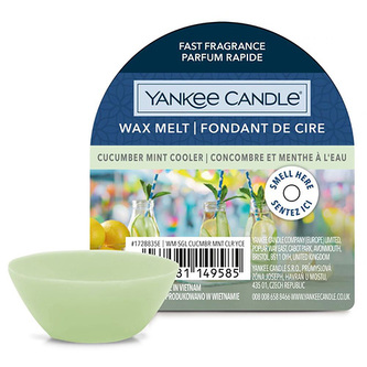 Vonný vosk Yankee Candle, Okurková limonáda s mátou, 22 g