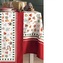 Vánoční ubrus 140 x 240cm červený CHICCHI E BALOCCHI BRANDANI