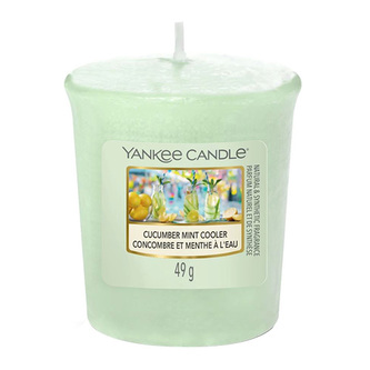 Svíčka Yankee Candle, Okurková limonáda s mátou, 49 g