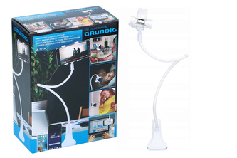 Držák pro smartphony s flexibilním ramenem a pevnou stolní svorkou