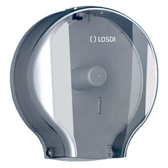 Losdi Zásobník na toaletní papír 240 mm, plast ABS, kouřový