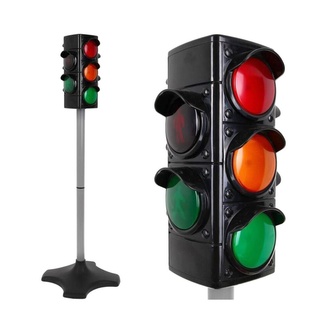 Siva funkční dopravní semafor, výška 72 cm Siva funkční dopravní semafor, výška 72 cm