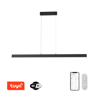 Immax NEO LITE TRIANGOLO Smart závěsné svítidlo černé 125cm 28W Tuya WiFi s BEACON