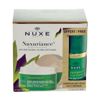 NUXE Nuxuriance pleťový krém Nuxuriance Anti-Aging Day Crem 50 ml + pleťová péče o oblast očí a rtů Nuxuriance Eye And Lip Cream 15 ml