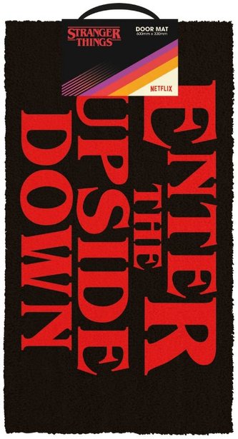 Rohožka Netflix|Stranger Things: Vstupte do světa Nohama vzhůru (60 x 33 cm)