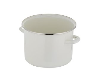 HRNEC SMALTOVANÝ 16CM 2,1L KRÉMOVÝ