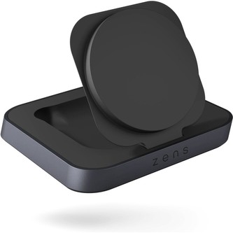 Zens Magnetic Noční nabíjecí stojan černý