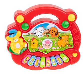 Vzdělávací Interaktivní klavír zvuky zvířat