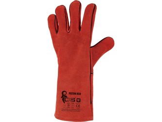 Rukavice CXS PATON RED, svářecí, vel. 10