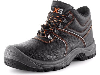 Obuv kotníková CXS STONE APATIT WINTER 02, zimní, černá, vel. 39