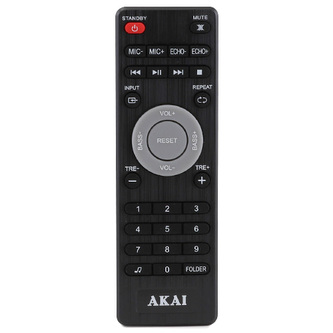 ND dálkové ovládání AKAI, ND AKAI SS061A-2086 remote control, náhradní díl, k artiklu AKAI SS061A-2086