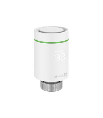 EZVIZ chytrá termostatická hlavice/ 55 mm x 95 mm/ 2x 1,5V AA baterie/ 3.0 V DC/ Zigbee/ bílá