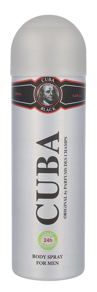Cuba Black Deodorant 200 ml pro muže