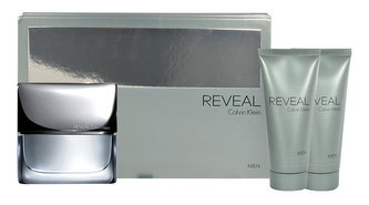 Calvin Klein Reveal toaletní voda 100 ml + balzám po holení 100 ml + sprchový gel 100 ml