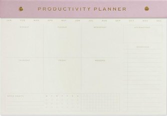 Notatnik na biurko Lilac - Productivity Planner
