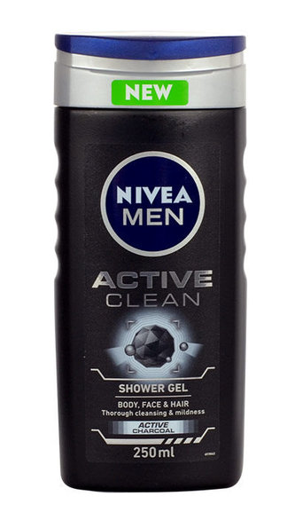 Nivea Men Active Clean Sprchový gel 250 ml pro muže