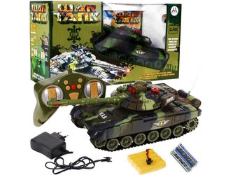 RC válečný tank T-80 No.9993, green camo, 2,4 GHz, RTR 1:24