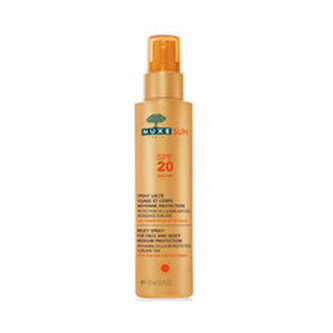 NUXE Sun Opalovací přípravek na tělo Milky Spray 150 ml SPF20 pro ženy
