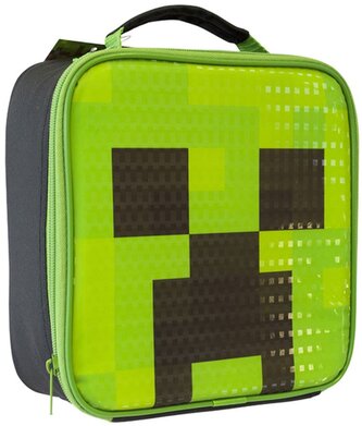 Taška - box na svačinu Minecraft: Creeper (24 x 23 x 9 cm)