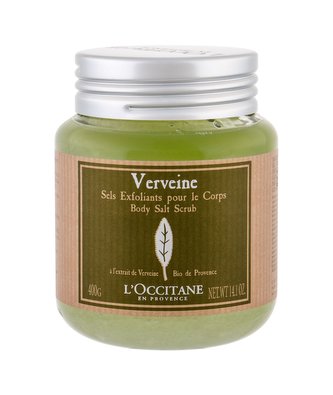 L´Occitane Verveine Body Salt Scrub Tělový peeling 400 g pro ženy