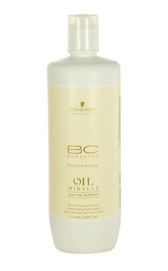 Schwarzkopf BC Bonacure Oil Miracle Šampon Light Oil 1000 ml pro ženy